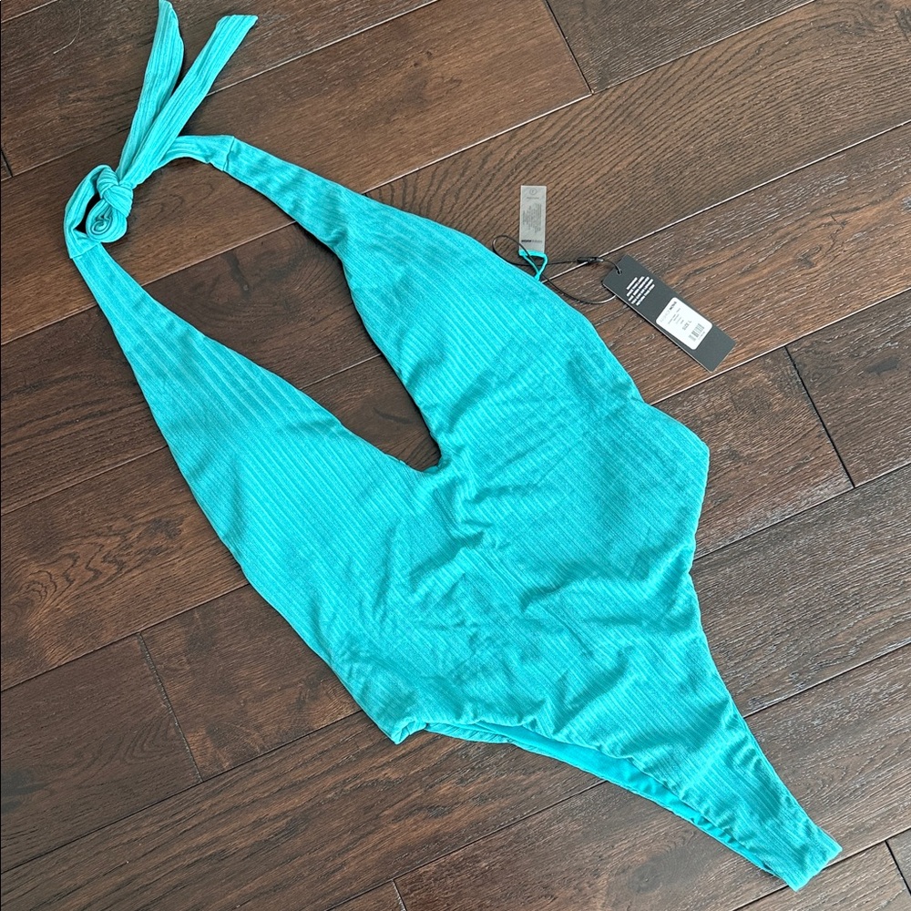 Fashion Nova Vibrant Blue One Piece
